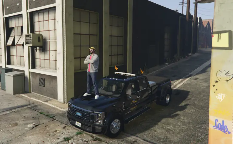 Characters gathered by a car