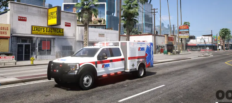Ambulance on a call
